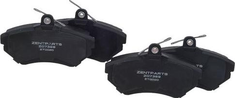 ZENTPARTS Z07389 - Brake Pad Set, disc brake car-mod.net