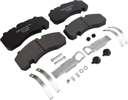 ZENTPARTS Z07222 - Brake Pad Set, disc brake car-mod.net