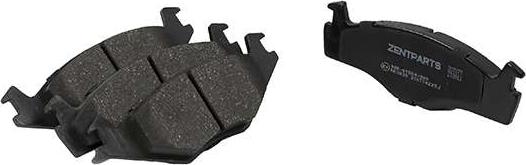 ZENTPARTS Z07277 - Brake Pad Set, disc brake car-mod.net
