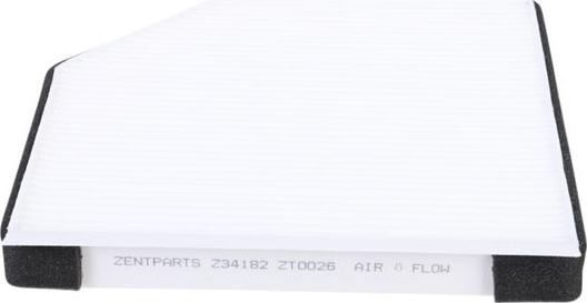 ZENTPARTS Z34182 - Filter, interior air car-mod.net