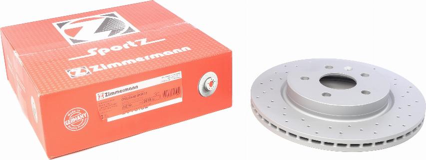 Zimmermann 430.2618.52 - Brake Disc car-mod.net