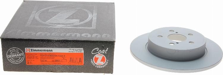 Zimmermann 590.2851.20 - Brake Disc car-mod.net
