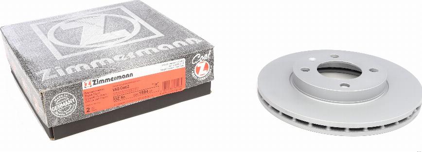 Zimmermann 600.1594.20 - Brake Disc car-mod.net