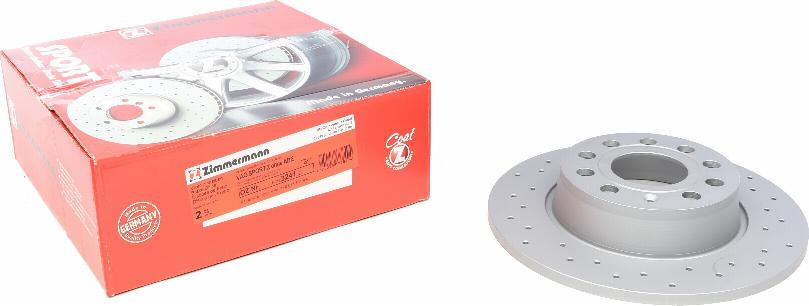 Zimmermann 600.3241.52 - Brake Disc car-mod.net