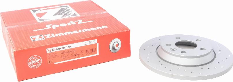 Zimmermann 600.3216.52 - Brake Disc car-mod.net