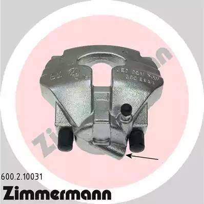 Zimmermann 600.2.10031 - Brake Caliper car-mod.net