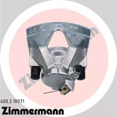 Zimmermann 600.2.10071 - Brake Caliper car-mod.net