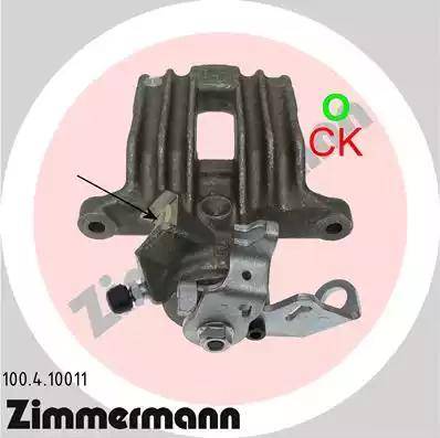 Zimmermann 100.4.10011 - Brake Caliper car-mod.net