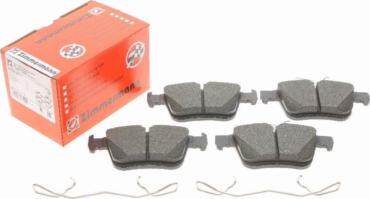Zimmermann 25008.165.1 - Brake Pad Set, disc brake car-mod.net