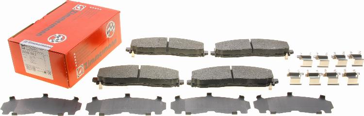 Zimmermann 25378.185.2 - Brake Pad Set, disc brake car-mod.net