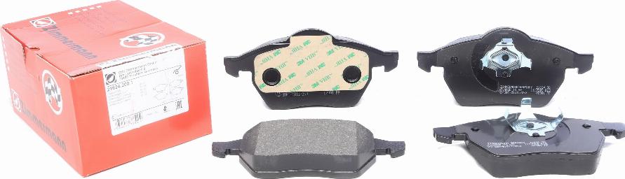Zimmermann 21624.200.1 - Brake Pad Set, disc brake car-mod.net