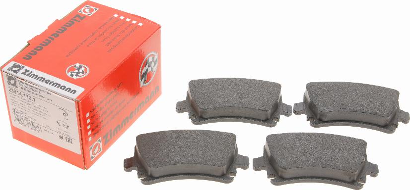 Zimmermann 23914.170.1 - Brake Pad Set, disc brake car-mod.net
