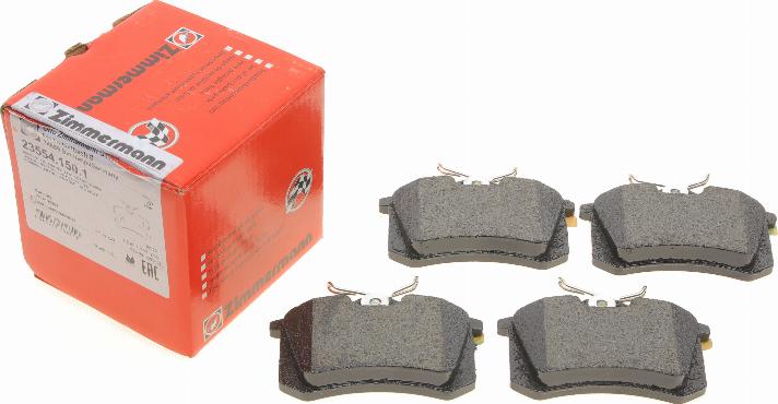 Zimmermann 23554.150.1 - Brake Pad Set, disc brake car-mod.net