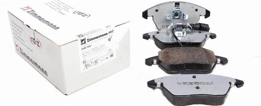 Zimmermann 23587.900.1 - Brake Pad Set, disc brake car-mod.net