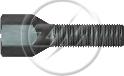ZM ZM 30.012.43 - Stud, wheel hub car-mod.net