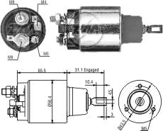 ZM ZM772 - Solenoid Switch, starter car-mod.net