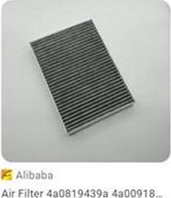 ZPY 4A0819439A - Filter, interior air car-mod.net