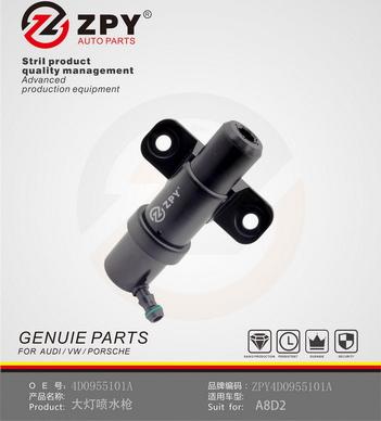 ZPY 4D0 955 101A - Washer Fluid Jet, headlight cleaning car-mod.net