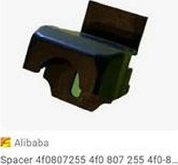 ZPY 4F0807255 - Mounting Kit, bumper car-mod.net