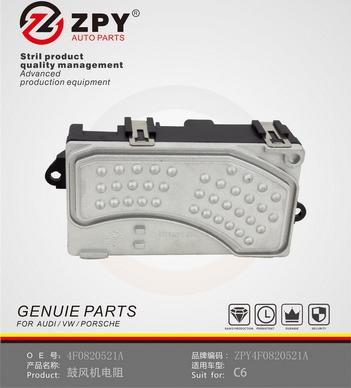 ZPY 4F0 820 521A - Control Unit, heating / ventilation car-mod.net