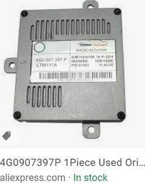 ZPY 4G0 907 397P - Control Unit, lights car-mod.net