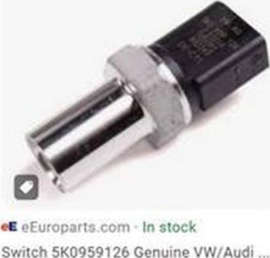 ZPY 5K0959126 - Pressure Switch, air conditioning car-mod.net