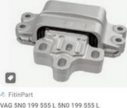 ZPY 5N0 199 555 - Holder, engine mounting car-mod.net