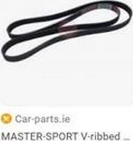 ZPY 6PK1733 - V-Ribbed Belt car-mod.net