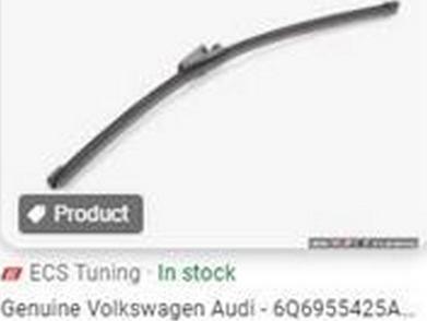ZPY 6Q6955425A - Wiper Arm Set, window cleaning car-mod.net