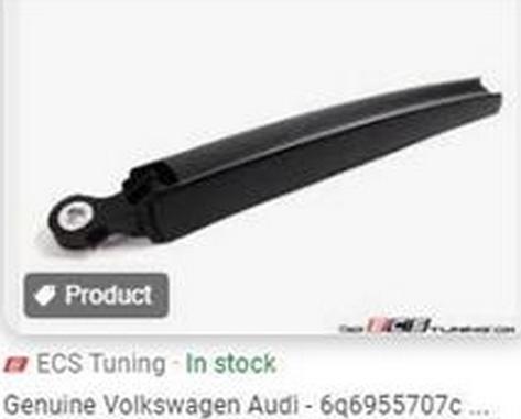 ZPY 6Q6955707C - Wiper Arm, window cleaning car-mod.net