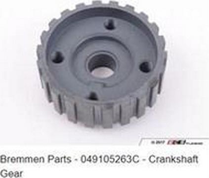 ZPY 049105263C - Crankshaft Gear car-mod.net