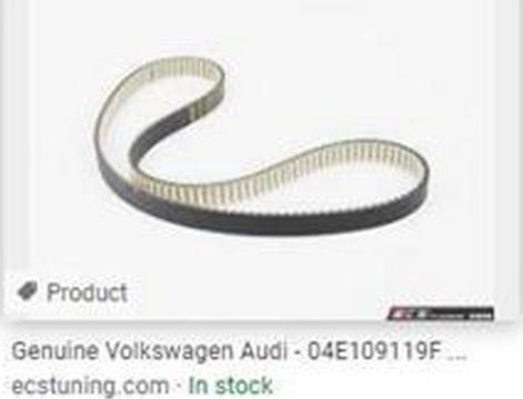 ZPY 04E109119F - Timing Belt car-mod.net