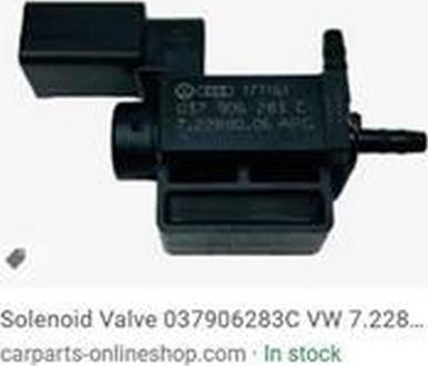 ZPY 037906283C - Valve, secondary air intake suction car-mod.net