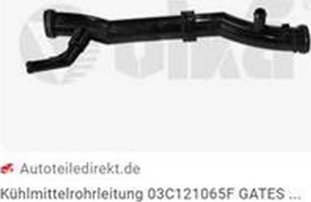 ZPY 03C121065F - Coolant Tube car-mod.net