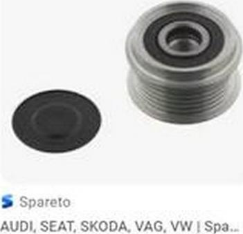 ZPY 03D903119A - Pulley, alternator, freewheel clutch car-mod.net