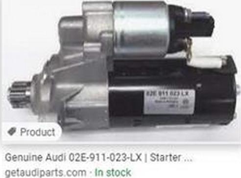 ZPY 02E 911 023 L - Starter car-mod.net