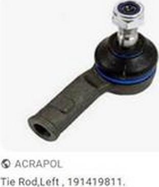 ZPY 191419811 - Tie Rod End car-mod.net
