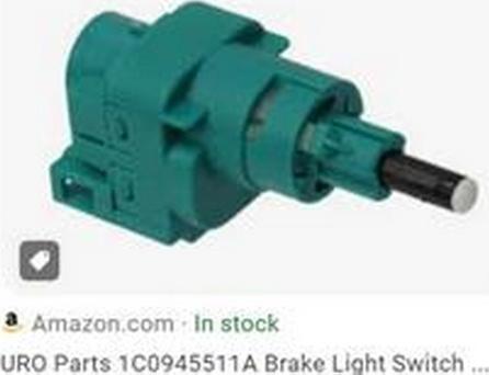 ZPY 1C0945511A - Brake Light Switch / Clutch car-mod.net