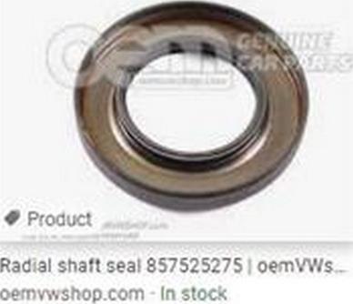 ZPY 857525275 - Shaft Seal, differential car-mod.net
