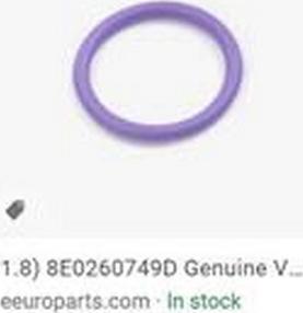 ZPY 8E0260749D - Seal Ring, air conditioning system line car-mod.net