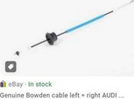 ZPY 8K0837085A - Cable, door release car-mod.net