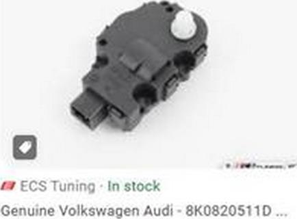 ZPY 8K0820511D - Control, blending flap car-mod.net