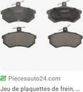ZPY 357698151 - Brake Pad Set, disc brake car-mod.net