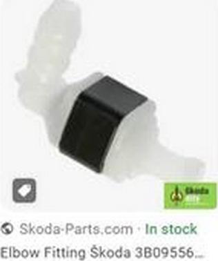 ZPY 3B0955665C - Connector, washer-fluid pipe car-mod.net
