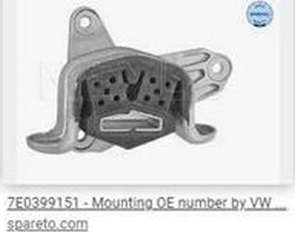 ZPY 7E0399151A - Mounting, manual transmission car-mod.net
