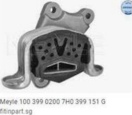 ZPY 7H0 399 151 G - Holder, engine mounting car-mod.net