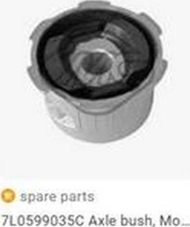 ZPY 7L0 599 035C - Mounting, axle beam car-mod.net