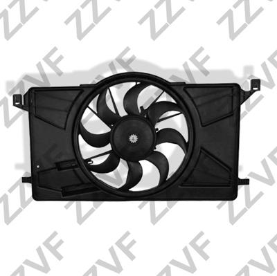 ZZVF ZVXY-FCS5-045 - Fan, radiator car-mod.net