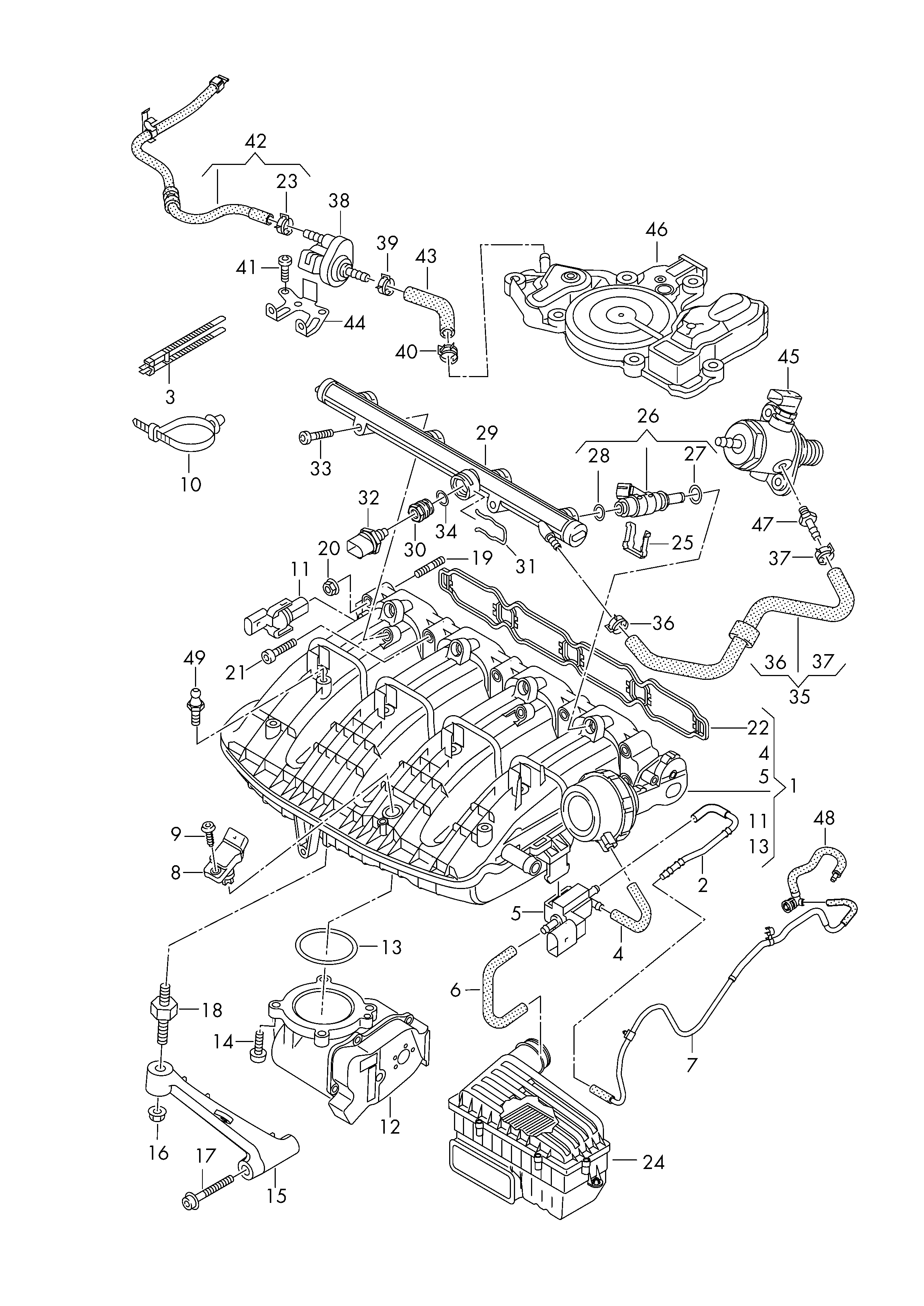 VAG 06K 907 386D - Swing angle sensor car-mod.net